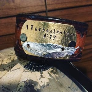 Hand made Leather cuff